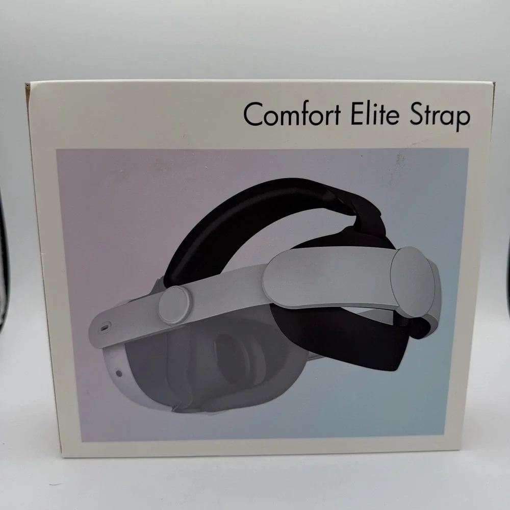 NEW Elite Head Strap for Meta Quest 3 VR, Strap Replacement for Oculus - White